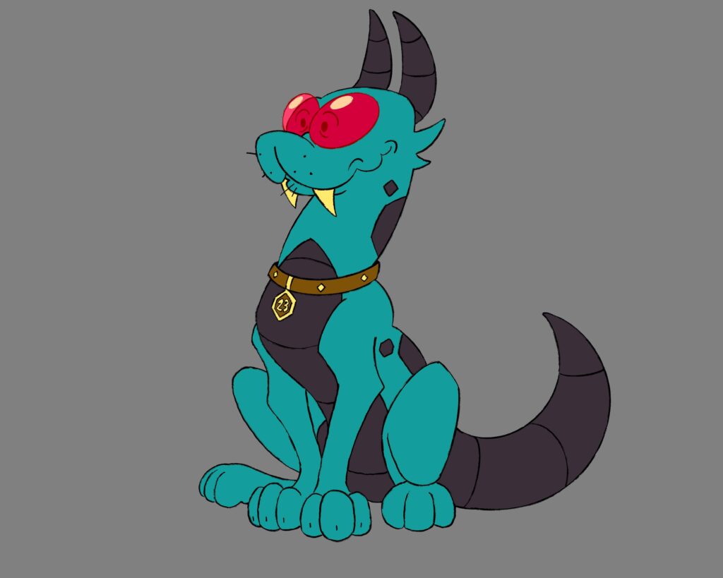 Chuperro, the Chupacabra Inspired Nokémono.