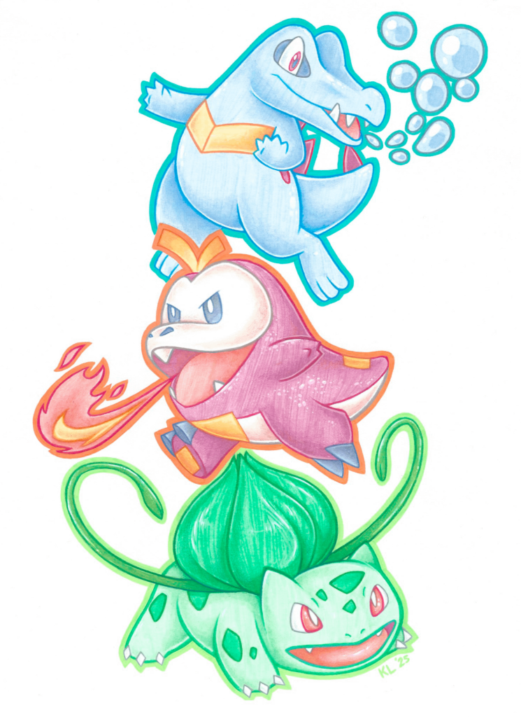 Pastel starters [OC]