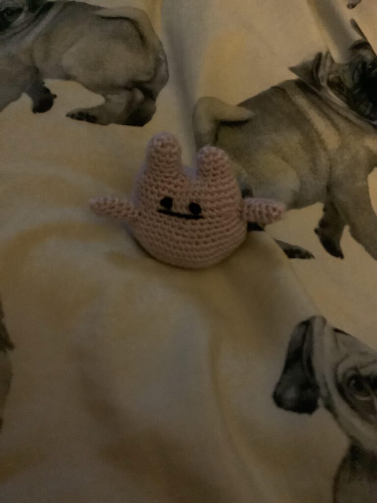 A crotched Ditto my mum made for me not long ago.