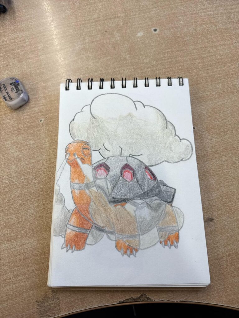 Drawing every Pokémon pt 38 [OC]