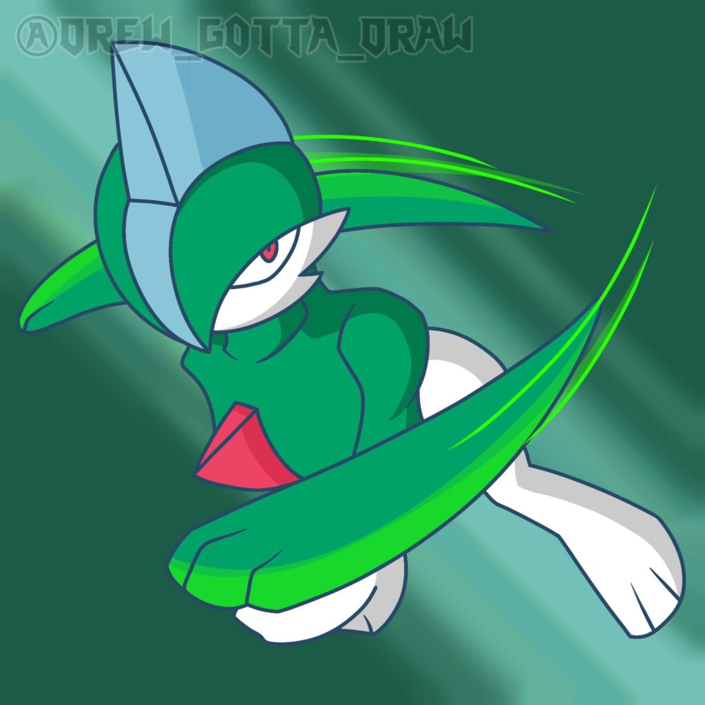 Gallade uses Leaf Blade! (WSP#8) (OC)
