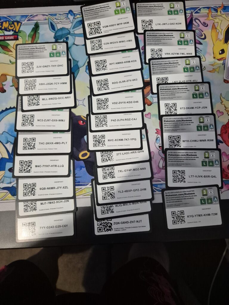 Free tcg codes