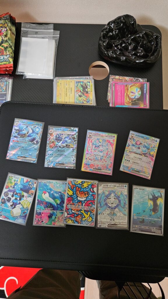 Didn't even finish opening all the packs