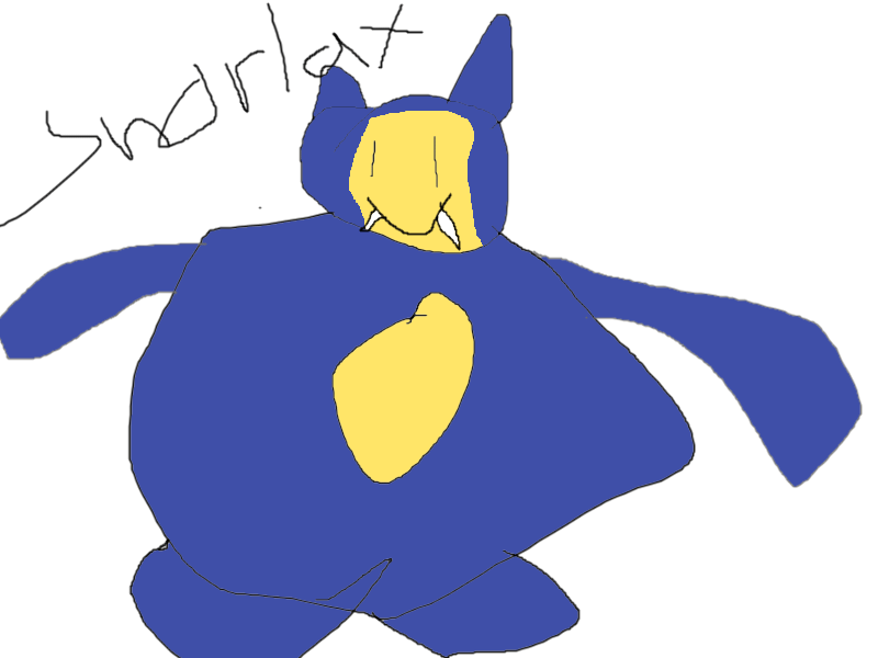 My 5-Year Old Nephew Made this Snorlax Art, I'm So Proud of Him!