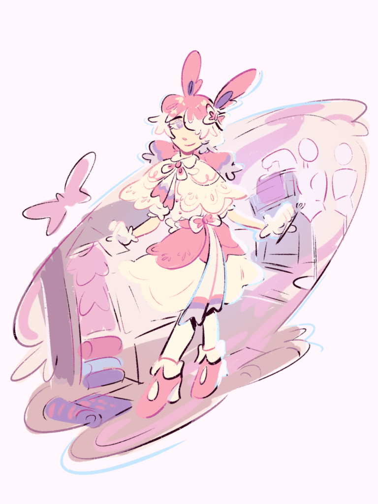 [OC] sylveon gijinka!