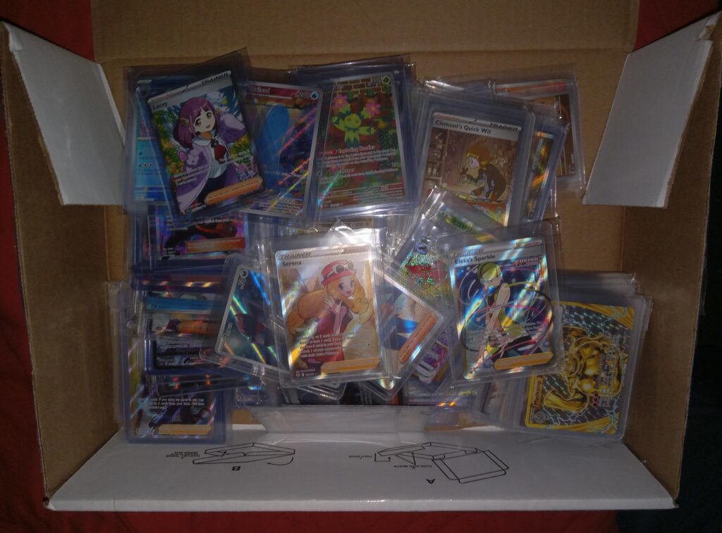 Top loaders storage