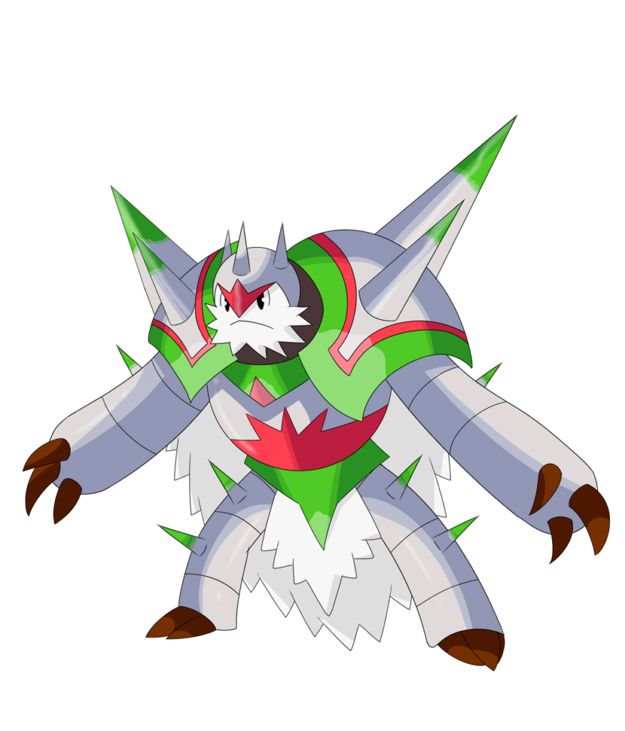 And finally, my take on Mega Chesnaught!