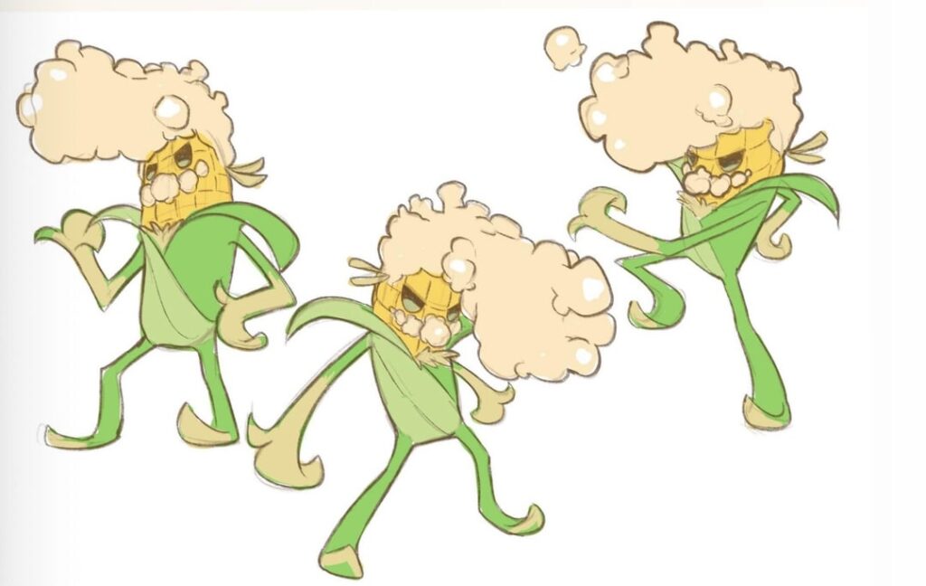 Corn Monster Design