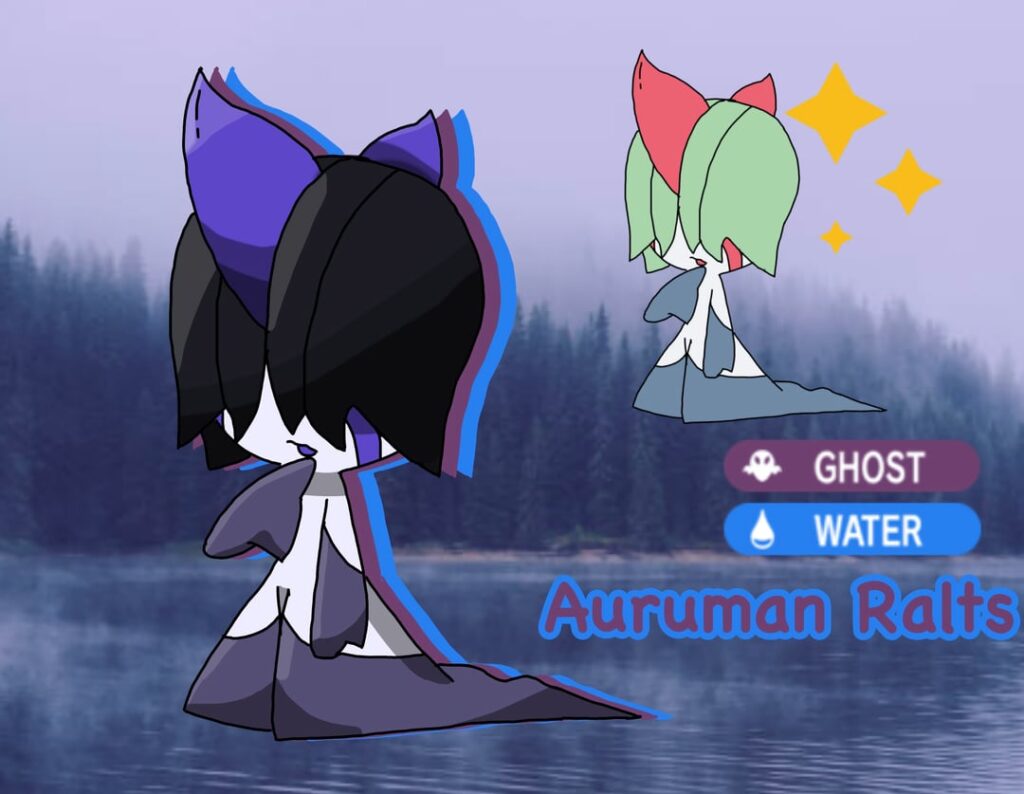 Here are some regional varients for the Ralts line based on La Llorona and a new Pokemon based on the Jackalope and Wolpertinger for my California based region (who’s map got taken down here)