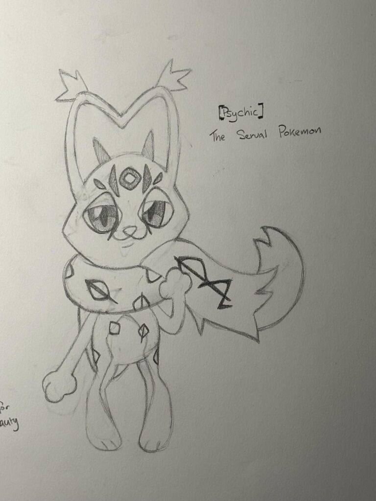 Pure Psychic Type Serval Fakemon line based on the African myth called "The Serval & The Puff Adder." What should I name them?
