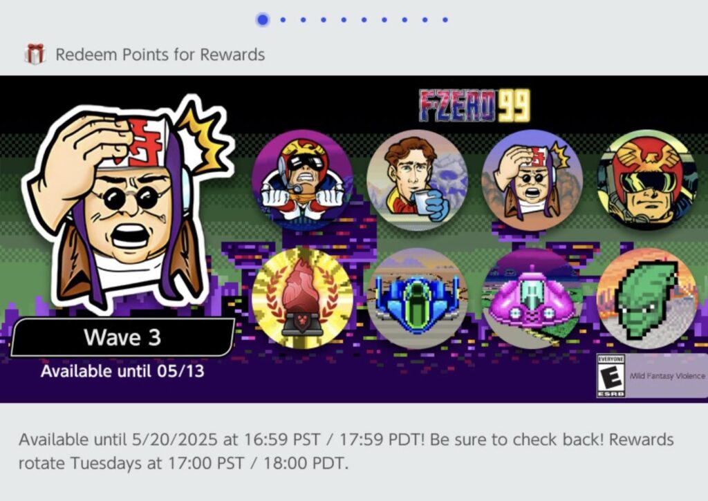 F-Zero 99 NSO Icons Wave 3 is now Available!