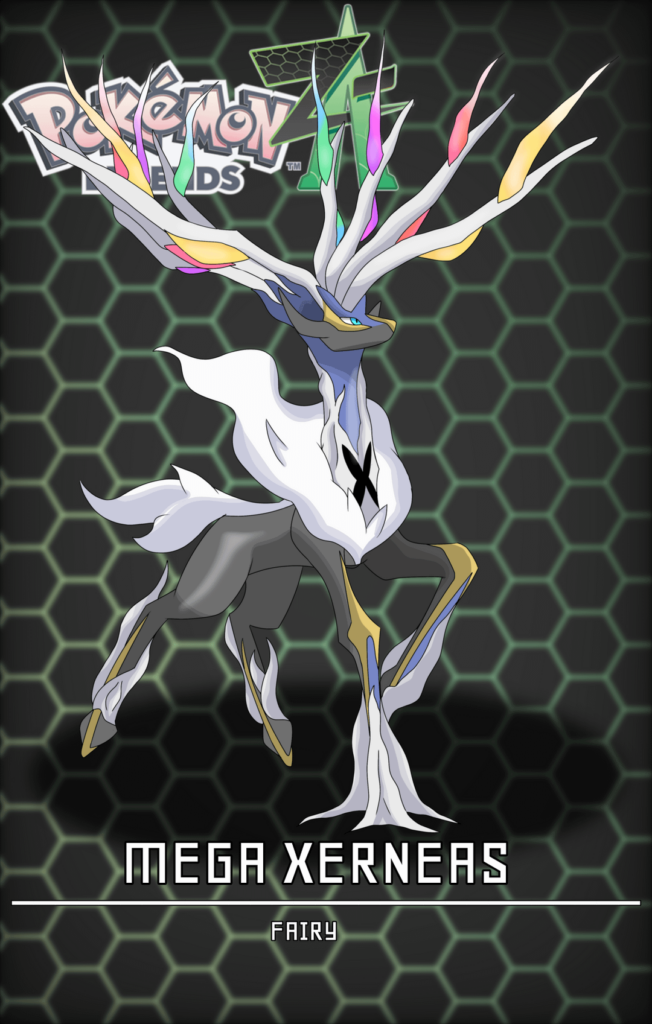 Mega Xerneas! I have now ruined competitive Pokemon, mwahaha!!!!!
