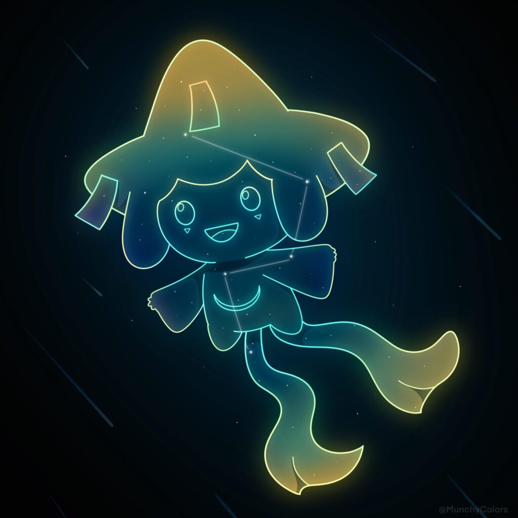 Jirachi, The Wish Maker 🩵💛✨