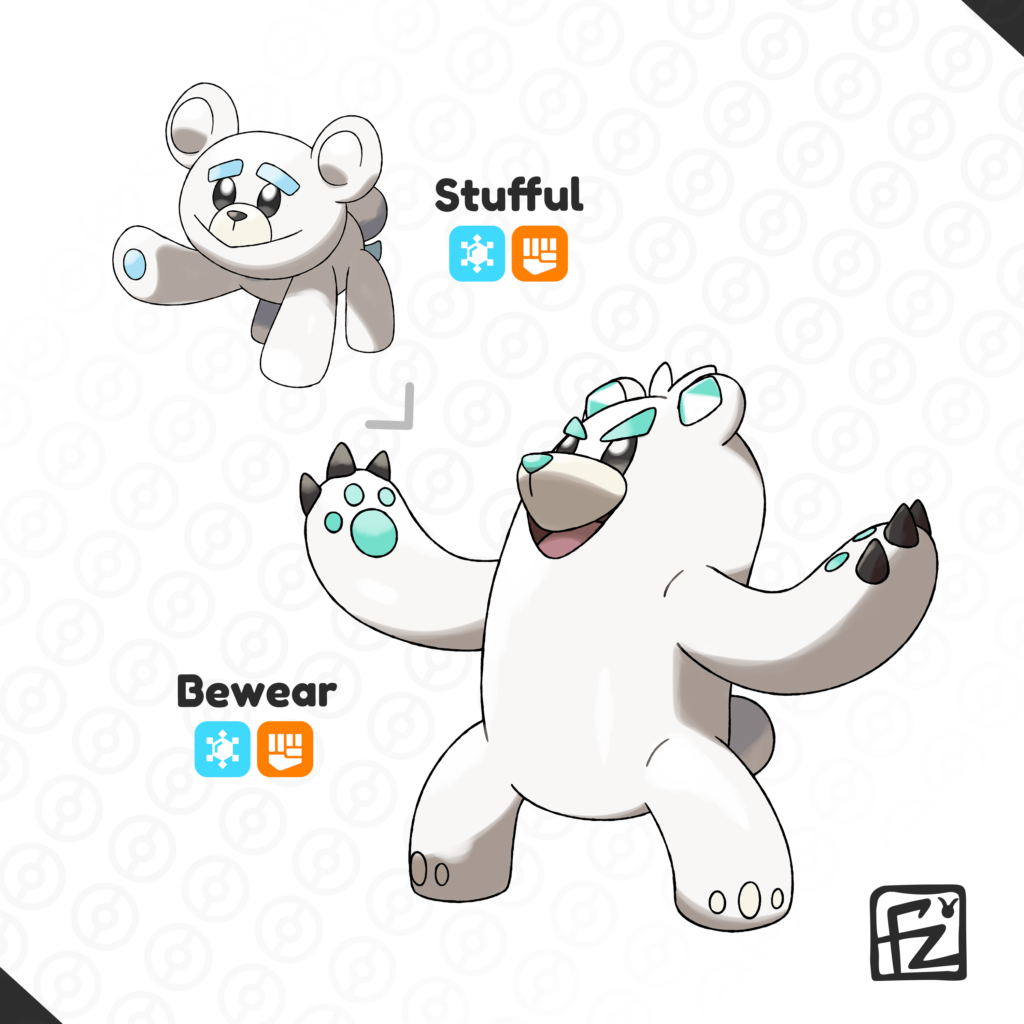 Regional Stufful and Bewear :)