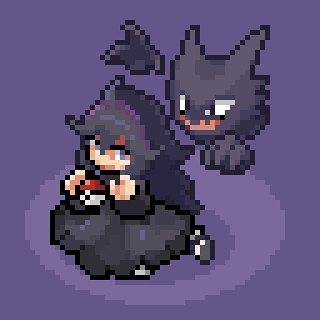 [OC] Hex Maniac and Haunter!