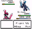 Ceruledge but in Pokémon Crystal