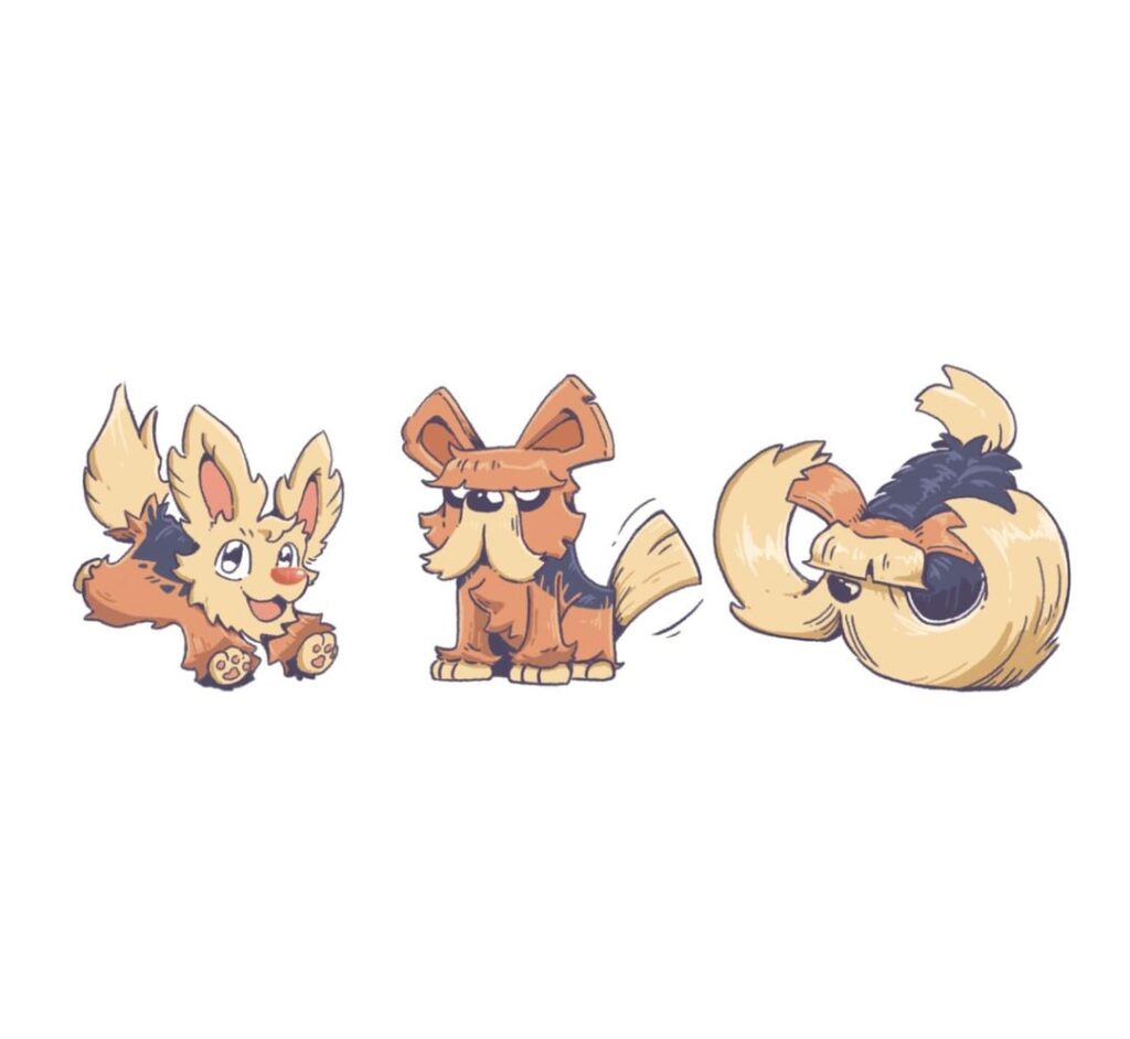 [OC] I’m drawing all the Gen 5 pokemon from memory! #506-508