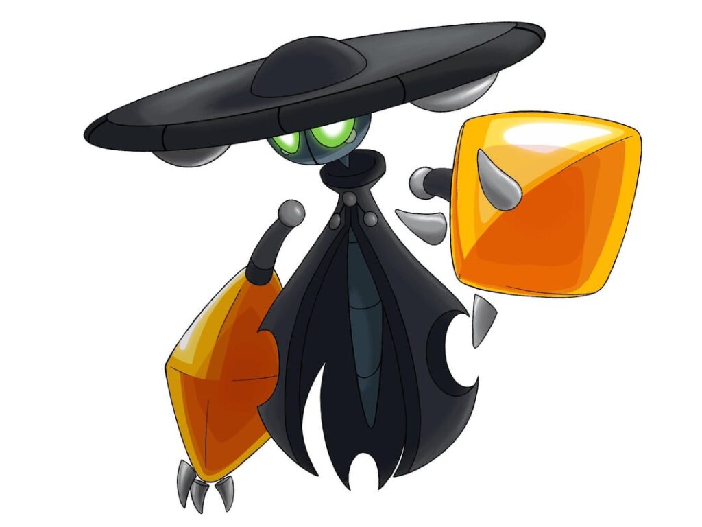 [OC] Minnnervose and Catycomose (psychic/dark type)