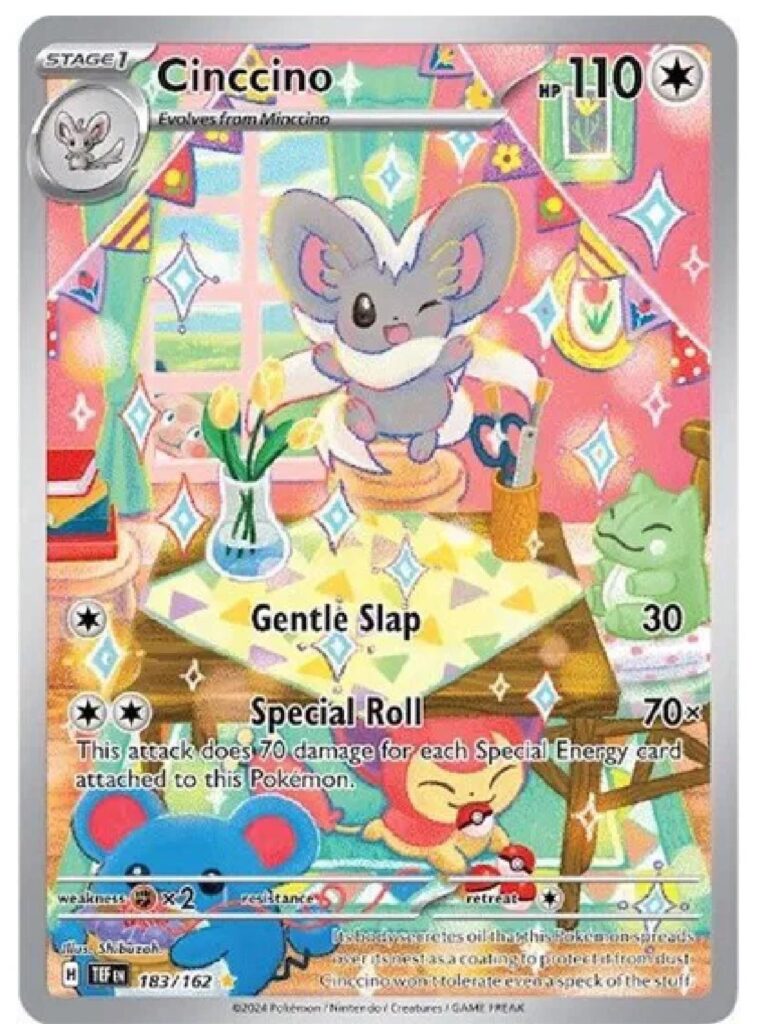 What is Mr. Mime doing in the window?