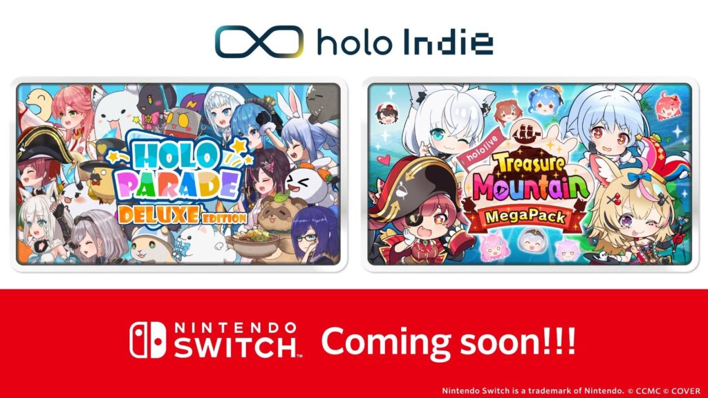 hololive Treasure Mountain MegaPack coming to Switch on June 18