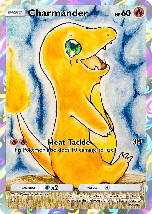 Charmander stargazer(OC) by Nowhereboy093