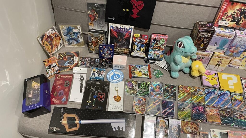Think I went a bit too crazy on my Japan trip ..