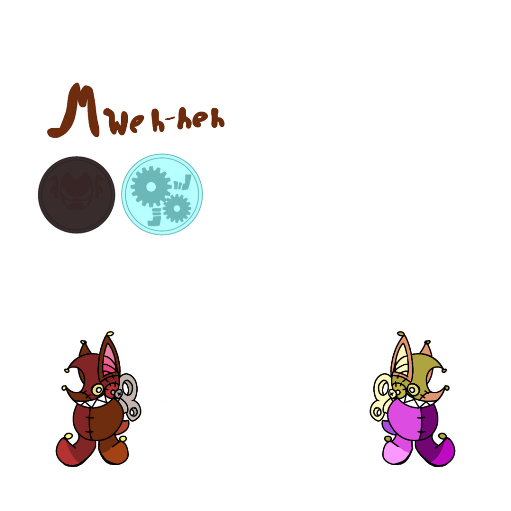 A heyhehe inspired pokemon (+new type and how I will show the types from now on)