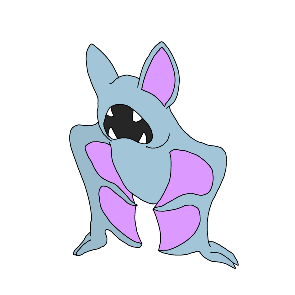 The Scourge of the Tamago's many Caverns, biting and draining its prey... witness the Flying / Jurassic Primal Forms of Zubat, Golbat and Crobat!