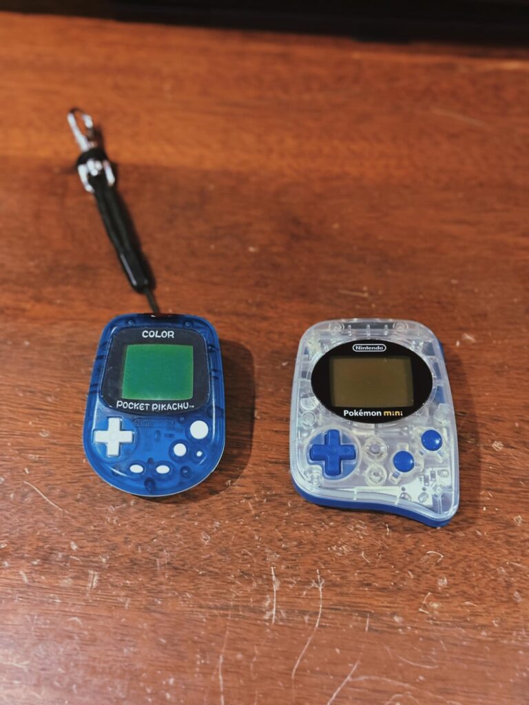 Two small pieces of pokemon history