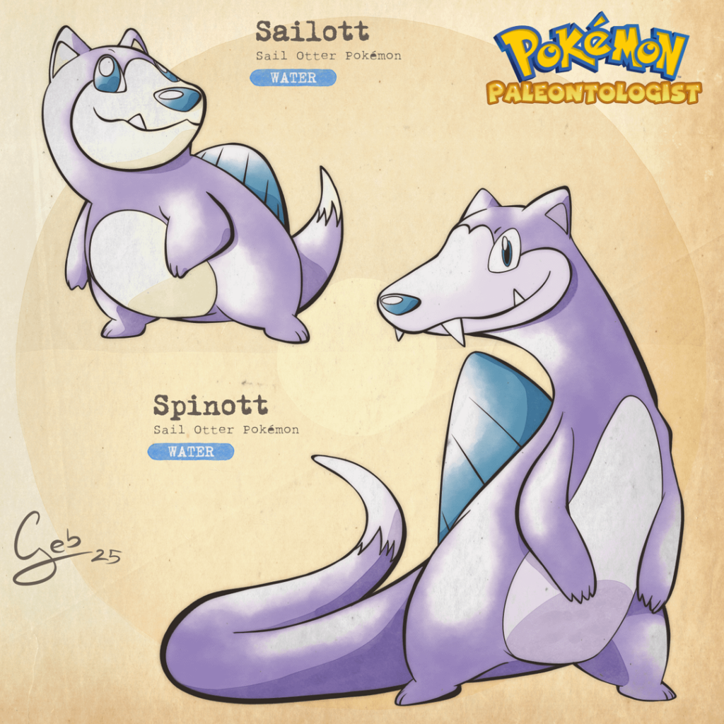 New Fossil Pokémon for my project Pokémon Paleontologist