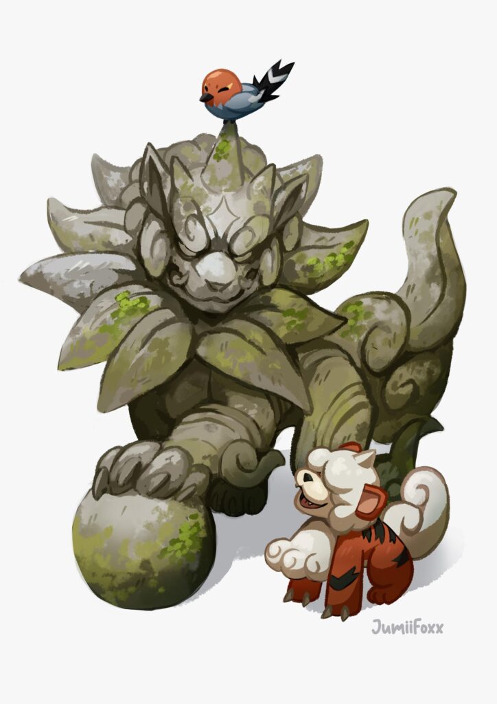 Arcanine fanart by me ✨