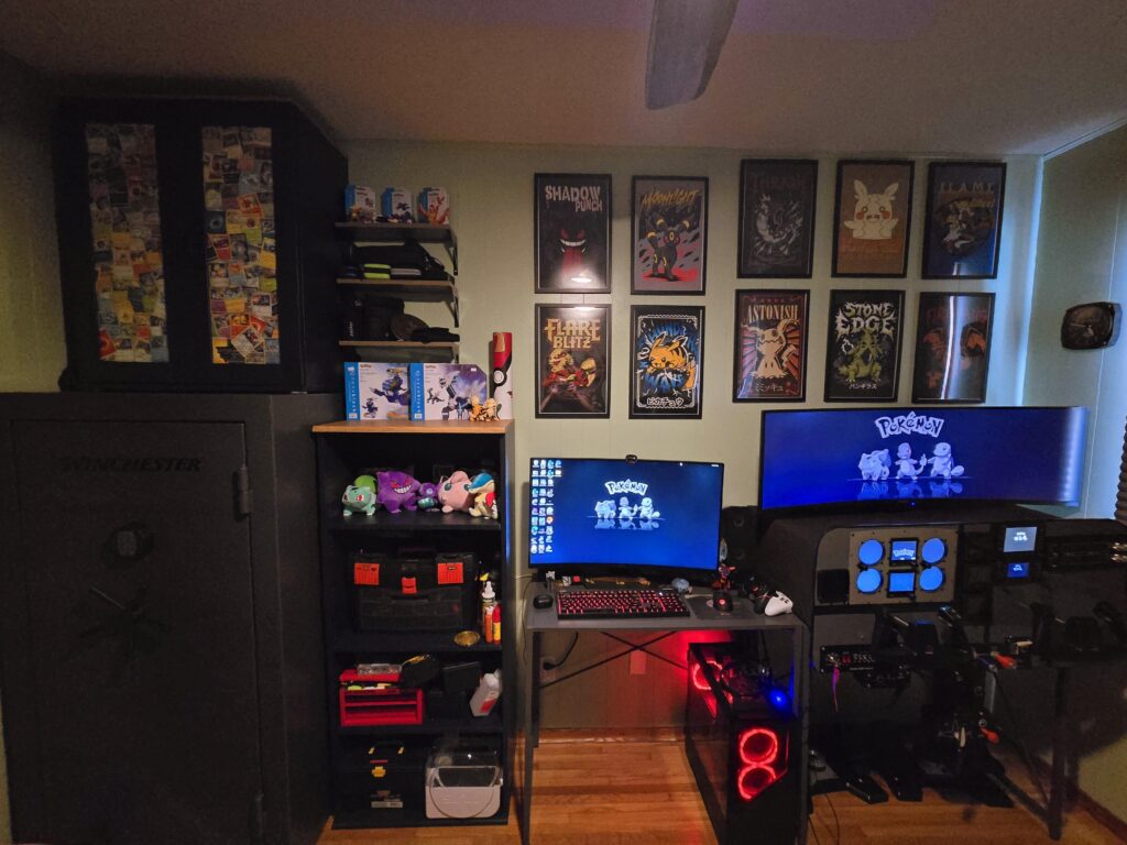 Grew up without Pokemon, doing everything I can to make up for that