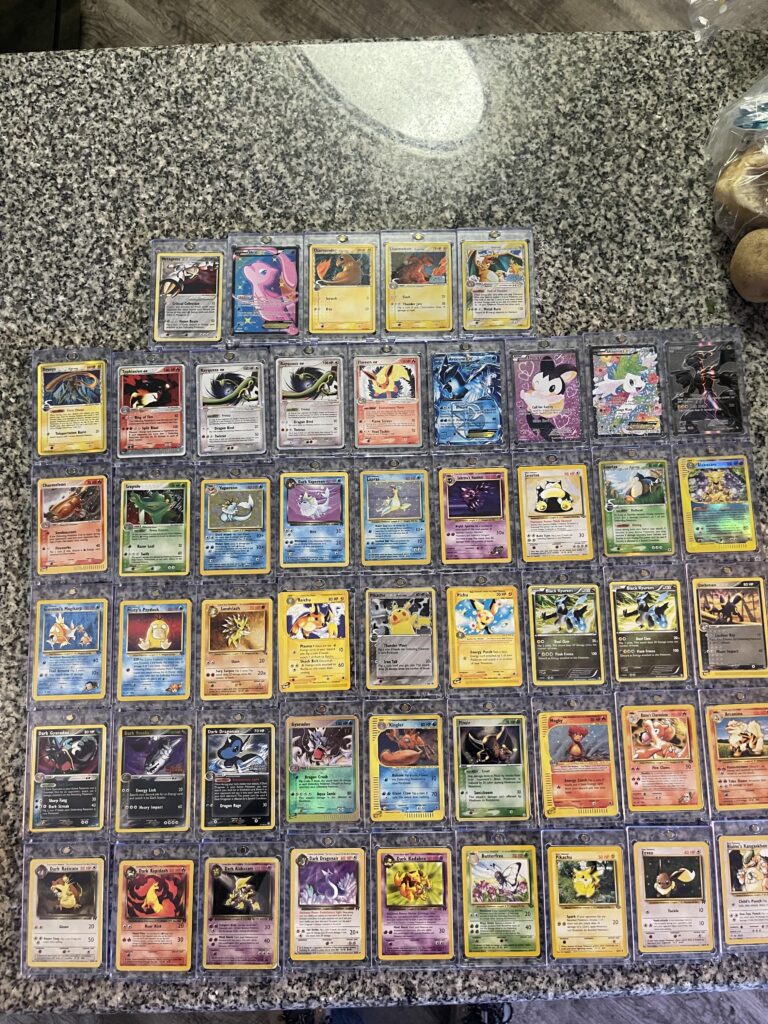 Just found my old Pokémon card collection from when I was ten!