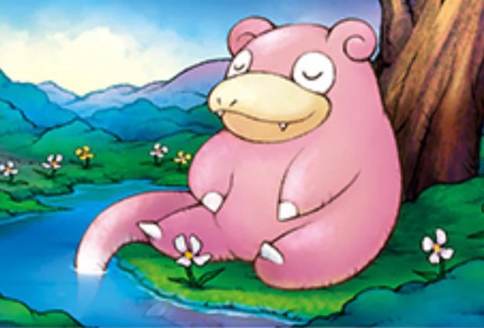 Slowpoke would be one of the best pokemon to have with you if you were stranded on an island.