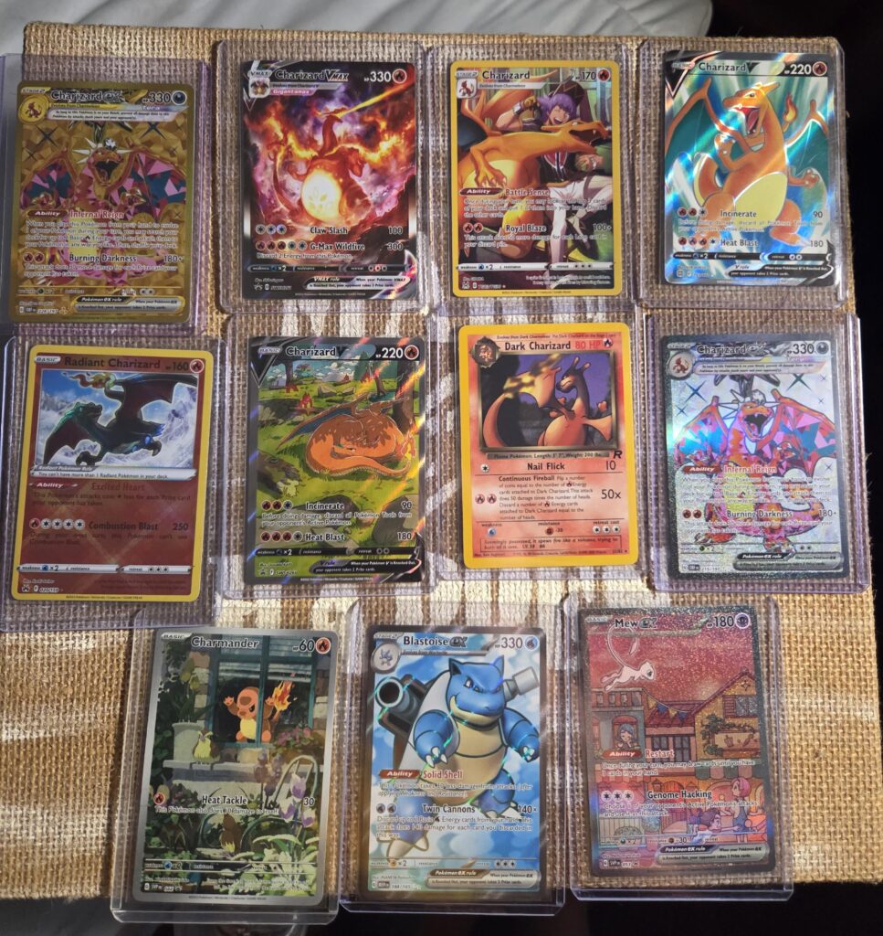 Traded my 151 Charizard and 2 Tangelas for all of these at my first card show. How'd i do?
