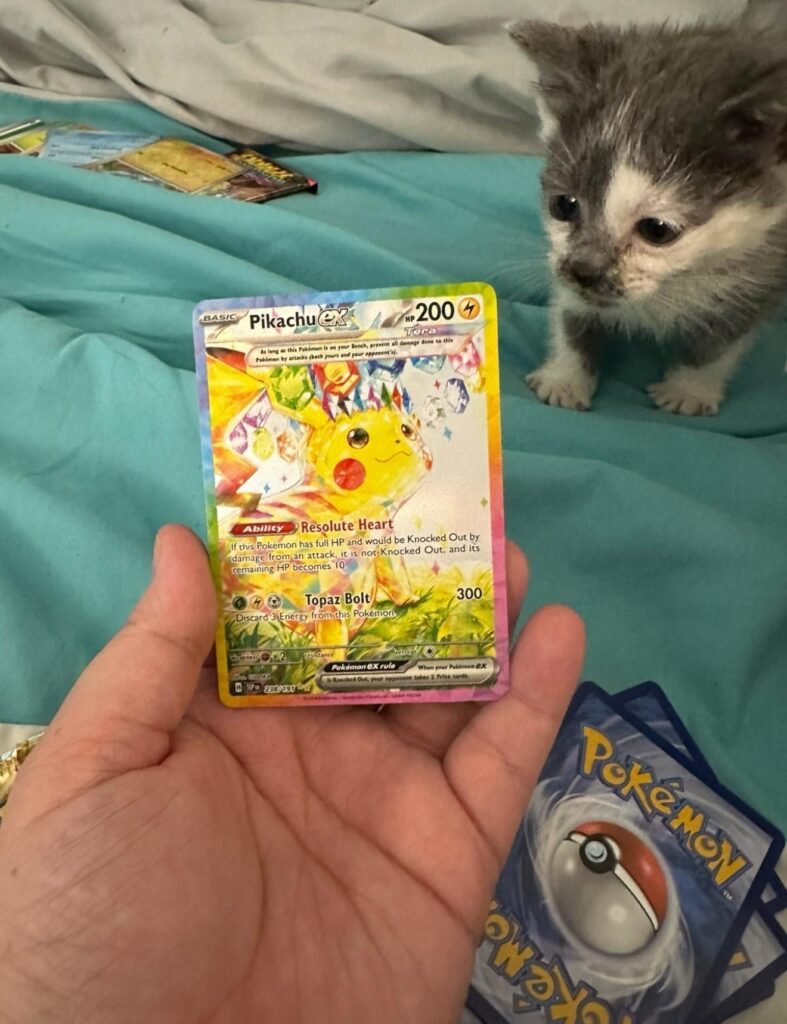 Pulled it! (ignore Pablo)