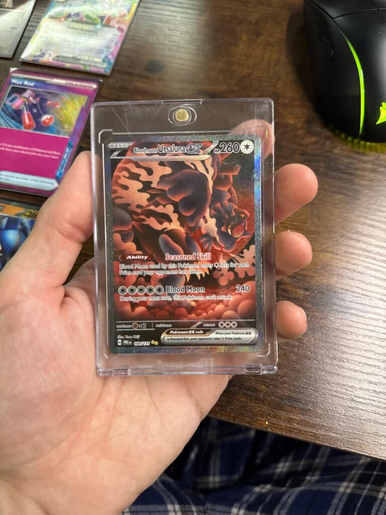 Best prismatic etb yet, this is my fifth. All from the Pokemon machines, I’d never pay more for these boxes.