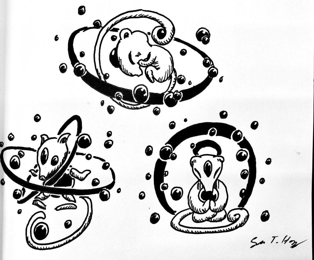 Some fakemon doodles I did