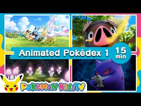 Animated pokedex