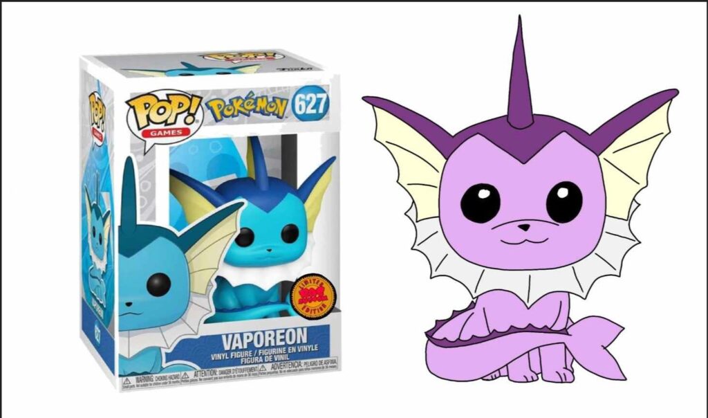custom Vaporeon funko pop