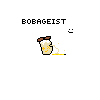 Boba tea variant of Poltchageist... Bobageist! ! !