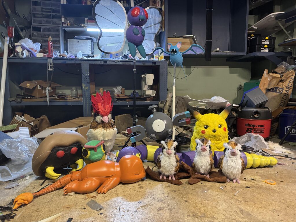 Here’s a family photo of every animatronic Pokémon that I’ve built so far
