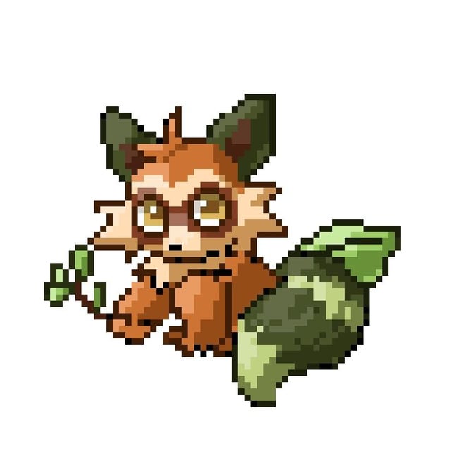 Part of a huge project commission, here are the pixel art sprites for the starters of a new region