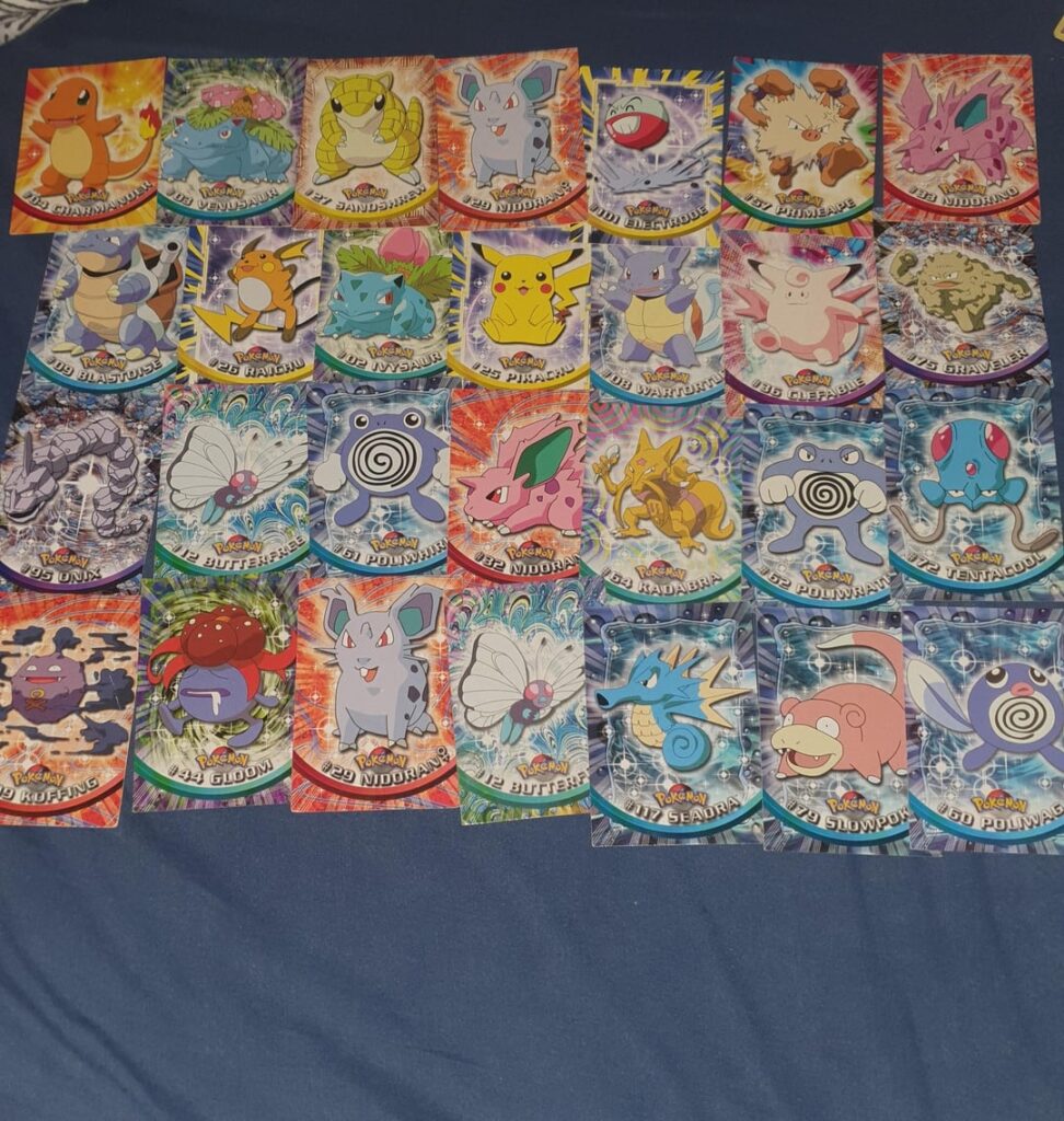 Found some Topps cards from 2000 (thought they were cool)