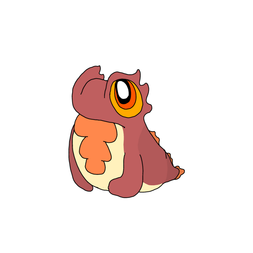 At the beginning of the Tamago Region's lifespan, the guardian of the isles called upon the power of the sun to protect us from destruction... and today, these Pokemon are used by the greatest and strongest of trainers! Meet the Fire / Dragon Types, Whelphar, Serpsmould and Lo-Radia!