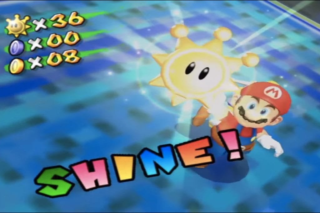 The movement is Super Mario Sunshine is unmatched