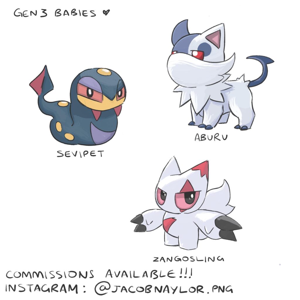 Gen 3 Pre-evo babies (I would like to see!)