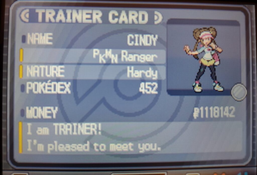 This probably the most I've done in a Pokemon and probably will