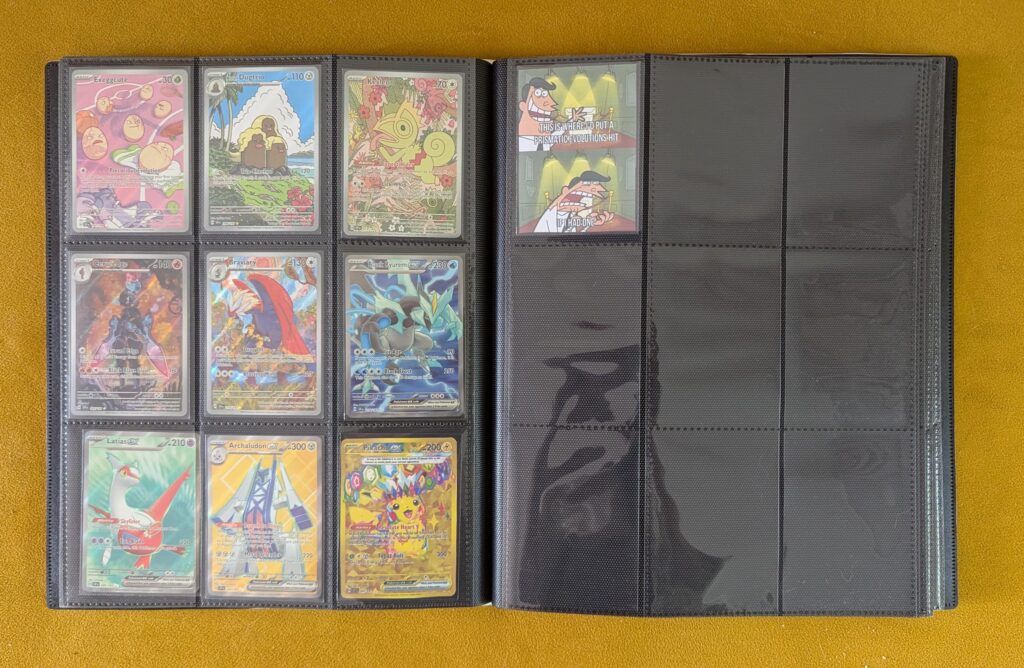 These pages are for my Surging Sparks and Prismatic Evolutions secret rare hits.