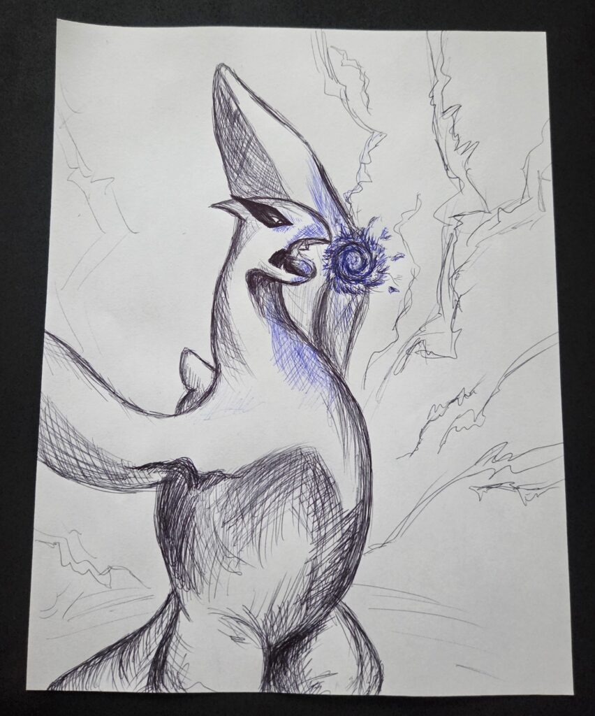 Quick sketch at work since we don't have power.
